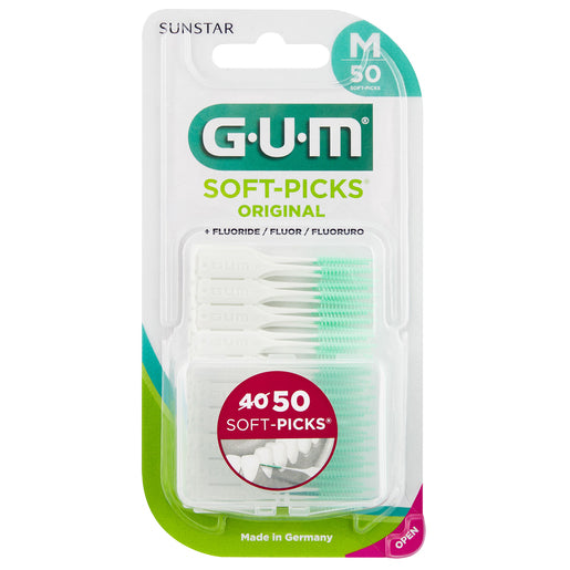 GUM SOFT PICKS ORIGINAL - MEDIUM 50PC