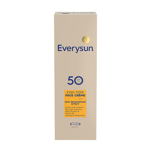 EVERYSUN EVEN TONE FACE CREME SPF50 50ML