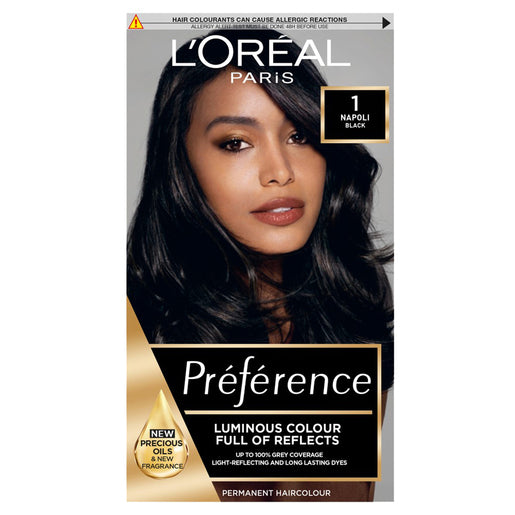 LOREAL PREFERENCE BLACK 1 268ML