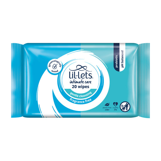 LIL-LETS FEMININE WIPES SENSITIVE 20