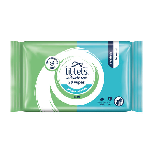 LIL-LETS FEMININE WIPES ALOE FRESH 20