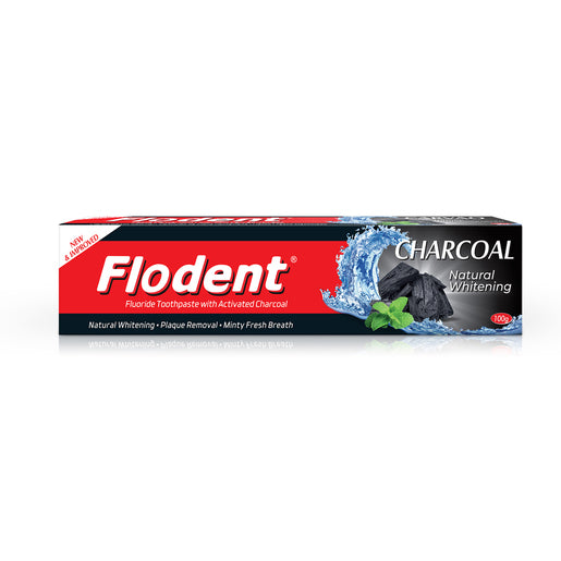 FLODENT CHARCOAL TOOTHPASTE 100G