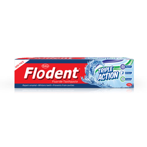 FLODENT TRIPLE ACTION 100G