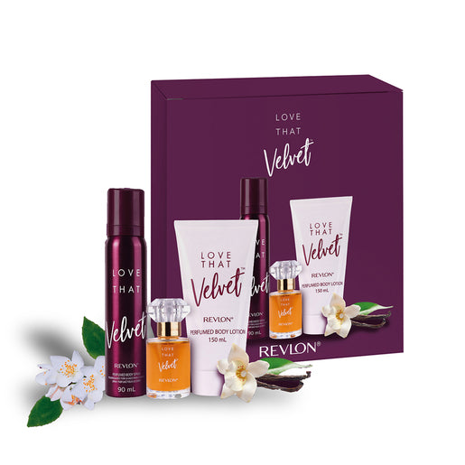 LOVE THAT VELVET 30ML EDT+150ML LTN+90ML