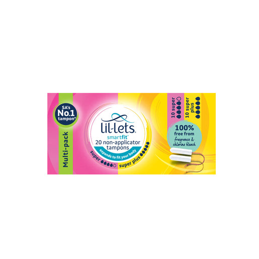 LIL-LETS TAMP NO-APP M-PACK SUP-PLUS 20