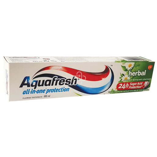 AQUAFRESH TOOTHPASTE HERBAL 100ML