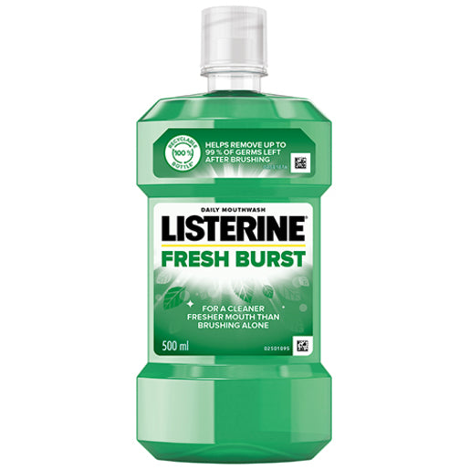 LISTERINE MOUTH WASH FRESHBURST 500ML