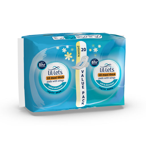 LIL-LETS MAXI REGULAR 20 SCENTED