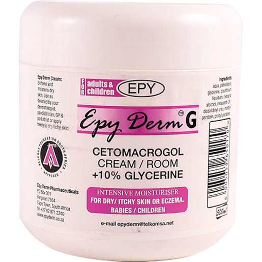 EPY DERM G +10% GLYCERINE 500G CETO