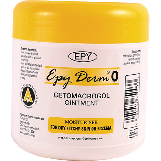 EPY DERM O OINTMENT 500G CETO
