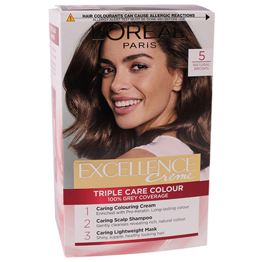 EXCELLENCE CREME NATURAL BROWN 5 1