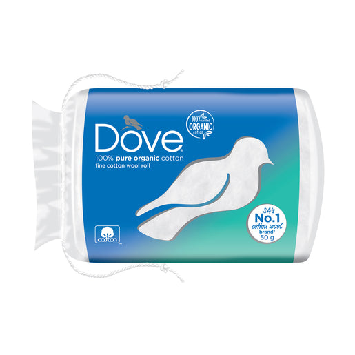 DOVE COTTON WOOL ROLL 50G
