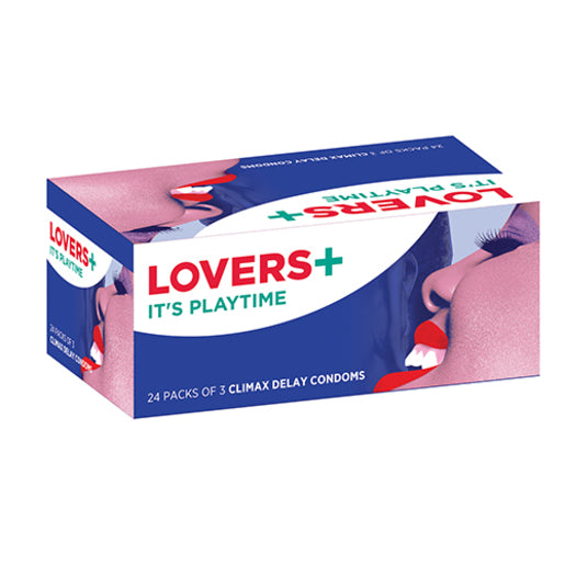 CONDOM LOVERS CLIMAX DELAY 24 X 3'S ~