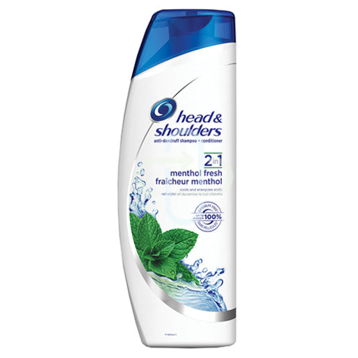 HEAD & SHOULD SH 2IN1 MENTHL REFRSH 400