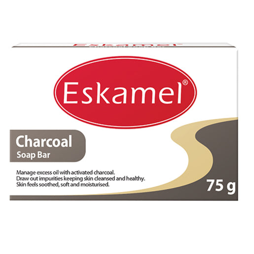 ESKAMEL SOAP BAR CHARCOAL 75G