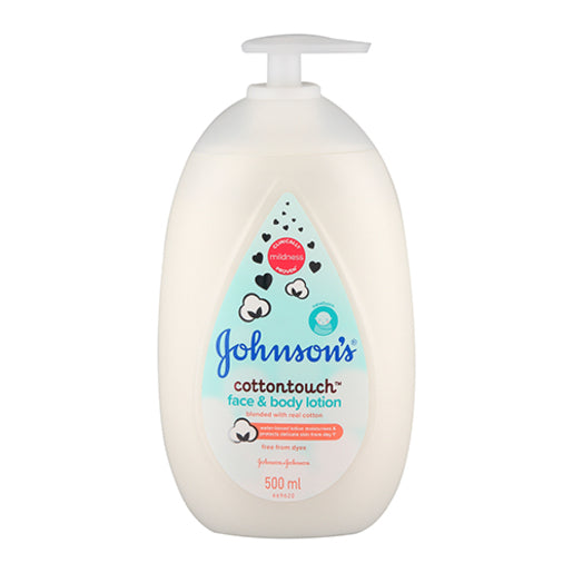 J&J COTTON TOUCH BODY LOTION 500ML
