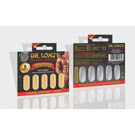 DR LONG'S ENLARGE CAPSULES 5