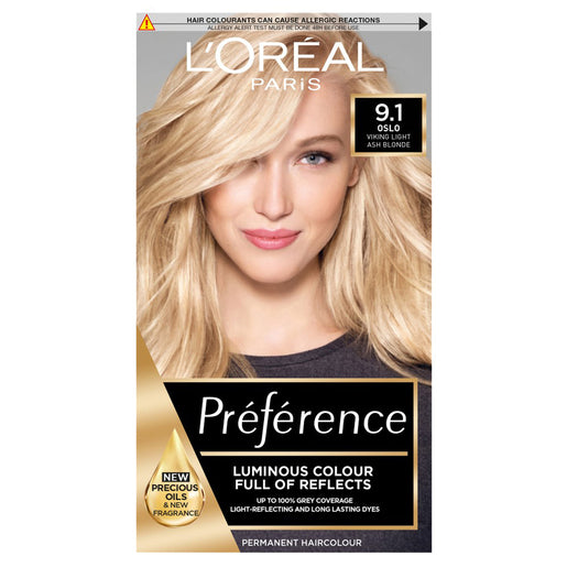 LOREAL PREF LIGHT ASH BLONE 9.1 268ML