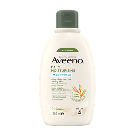 AVEENO DAILY MOISTURISING BODYWASH 300ML