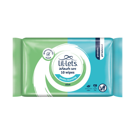 LIL-LETS FEM WIPES ALOE FRESH 10s
