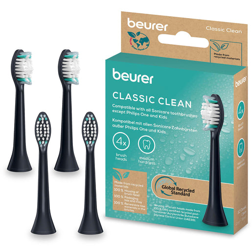 SPARE HEADS SC30/50 CLEAN 4PK BEURER