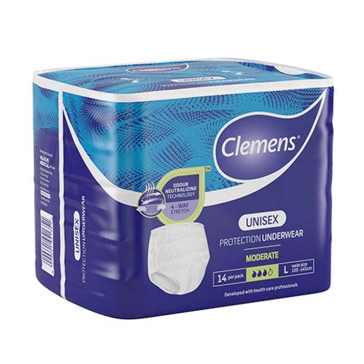 CLEMENS UNISEX PROTECTIVE UNDERWEAR LARGE 14