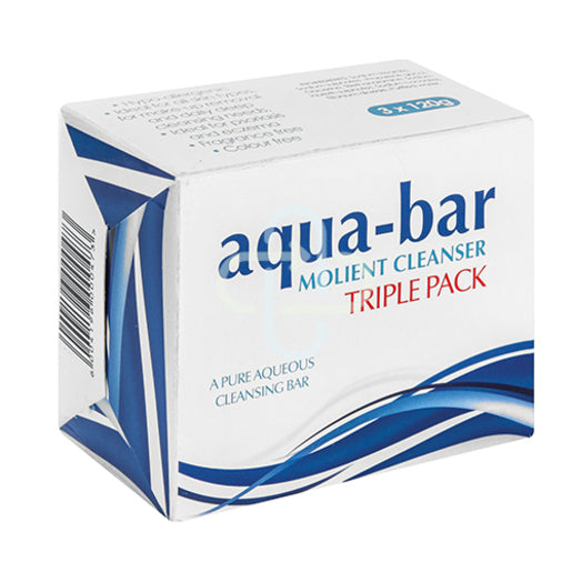 AQUA PURE GLYCERIN CLEANS BAR -120G X 4~