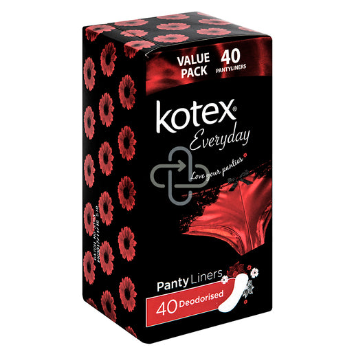 KOTEX PANTYLINERS DEODORISED 40