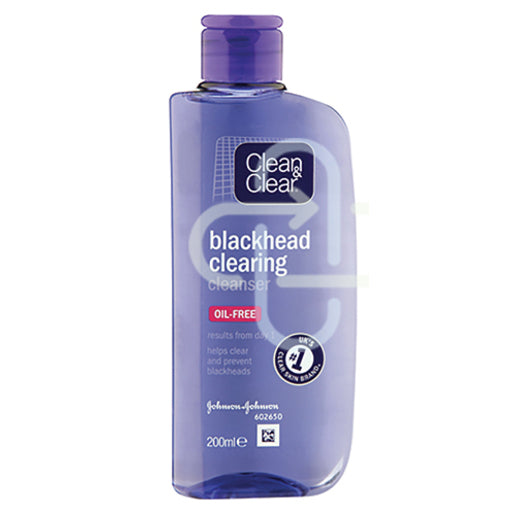 CLEAN & CLEAR BLACKHEAD CLEAR CLEANSER 200ML