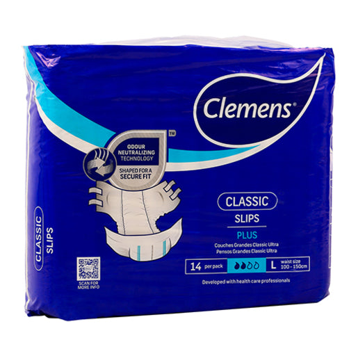 CLEMENS PLUS LARGE ADULT NAPPIES 14