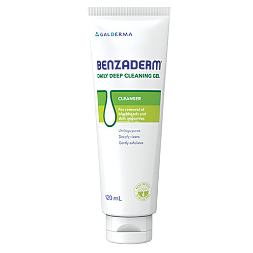 BENZADERM DEEP CLEANSING GEL 120ML