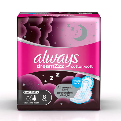 ALWAYS MAXI COTTON EXTRA LONG 8