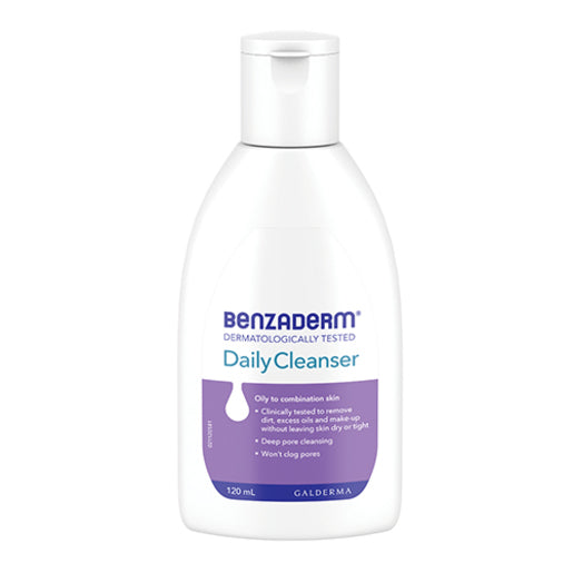 BENZADERM DAILY CLEANSER 120ML