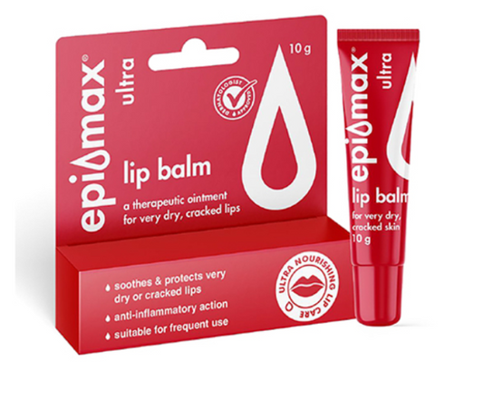 Epi-Max Ultra Lip Balm 10g therapeutic ointment for dry cracked lips